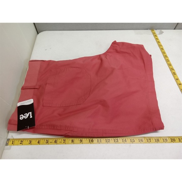 Lee Womens Midrise Bermuda Regular Fit Rose Garden Shorts (Size 24W) Nwt - Picture 9 of 16